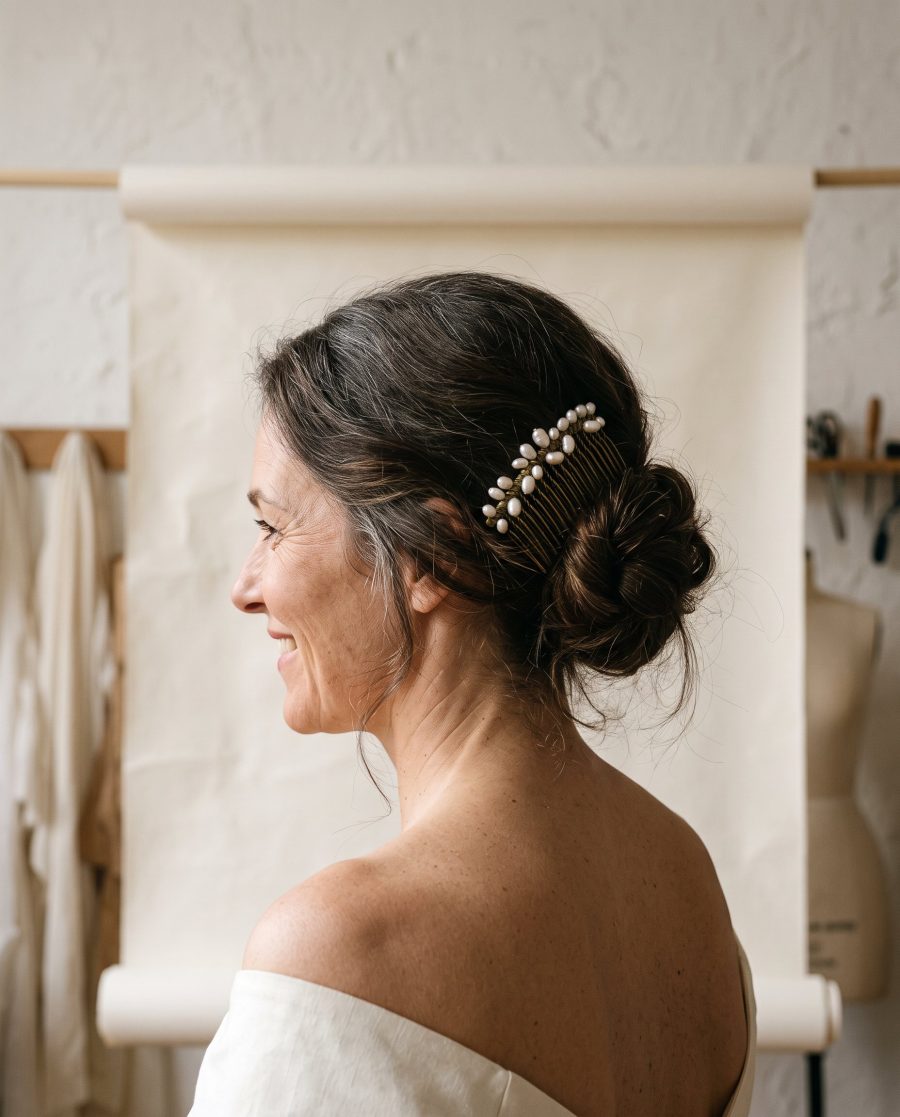Peigne Épingle porté en atelier